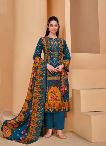 Romani Mareena Regular Wear Wholesale Printed Cotton Dress Material 